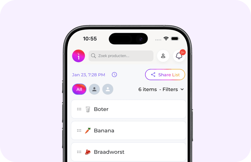 Create Lists in Seconds